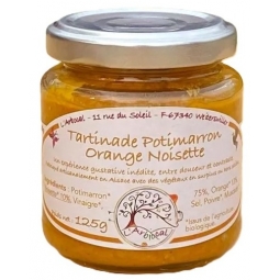 TARTINADE POTIMARRON ORANGE NOISETTE (125 g)