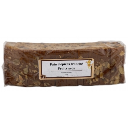 PAIN D'ÉPICES TRANCHE FRUITS SECS (350 g)