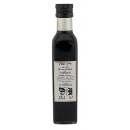 VINAIGRE BALSAMIQUE A L'HYDROMEL (bouteille de 25 cl)