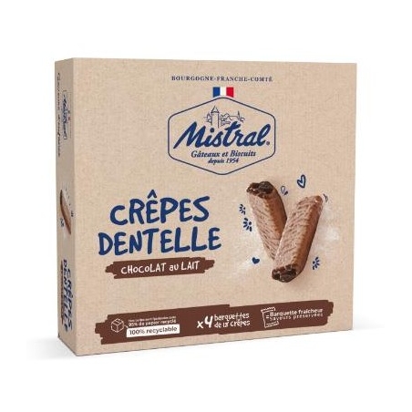 CREPES DENTELLE CHOCOLAT AU LAIT (360 g)