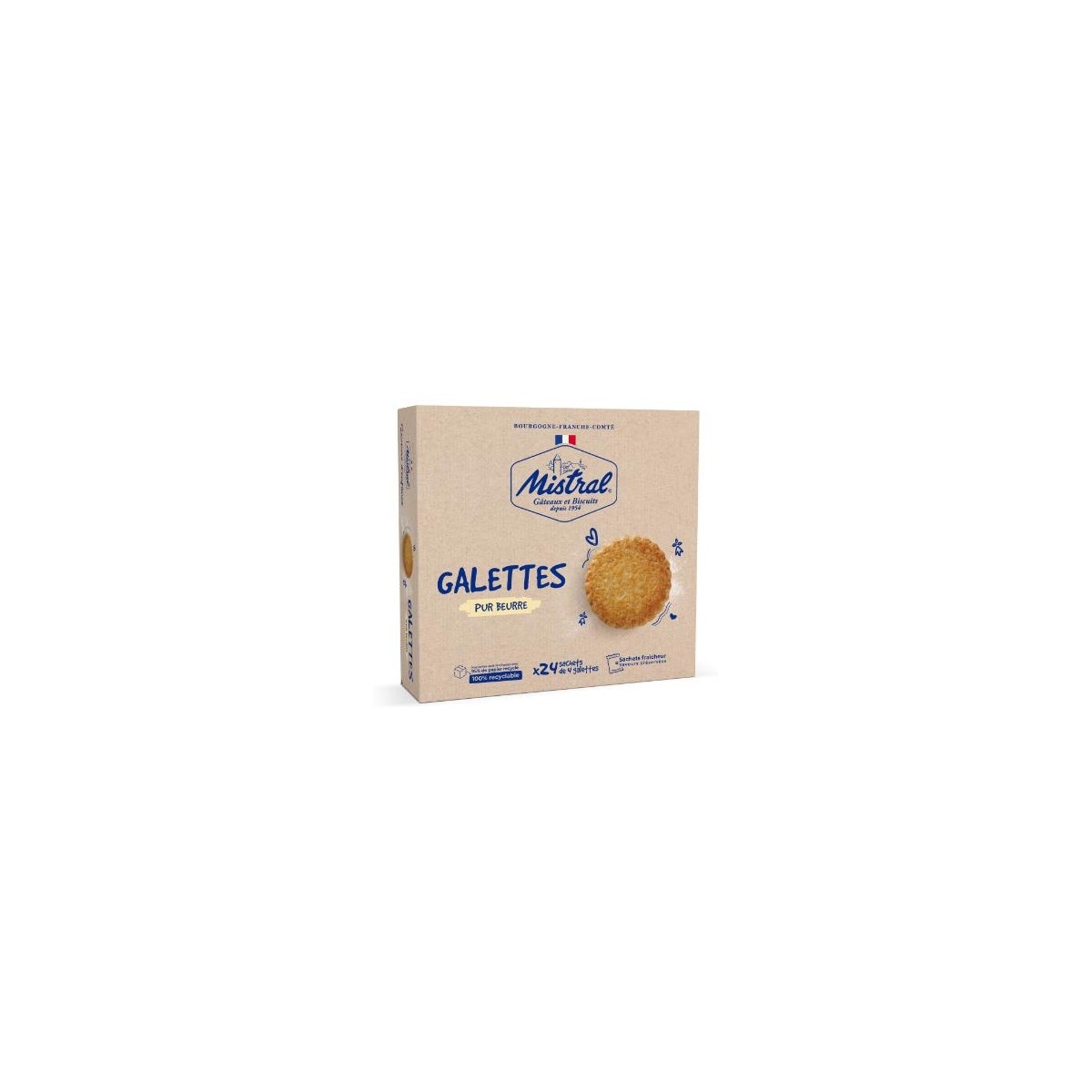 GALETTES BRETONNES PUR BEURRE (780 g)