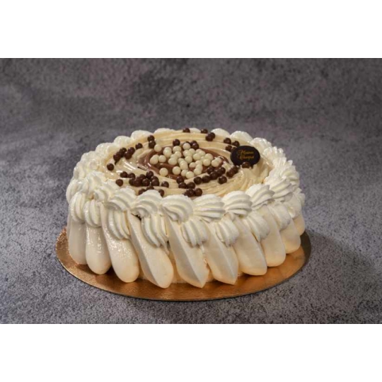 VACHERIN MERINGUE ET GLACE VANILLE / CHOCOLAT (6/8 pers)