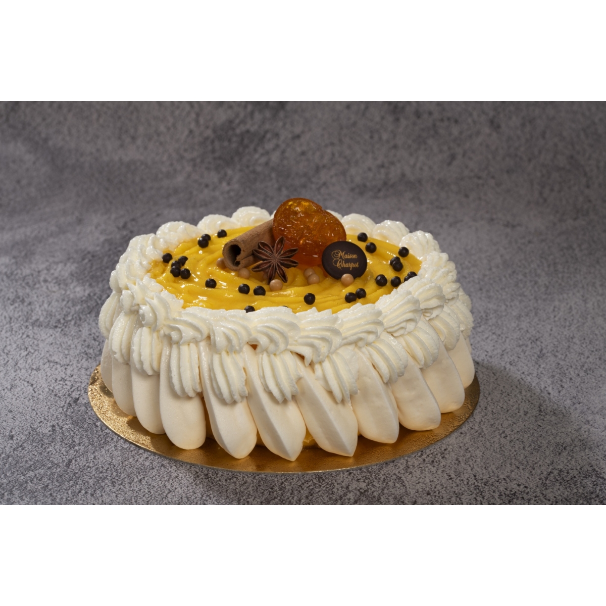 VACHERIN MANDARINE (6/8 pers)