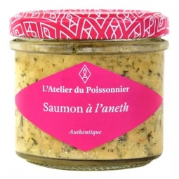 RILLETTES DE SAUMON A L'ANETH (90 g)