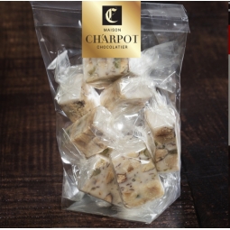 DOMINOS DE NOUGAT AU MIEL MAISON CHARPOT (100 g)