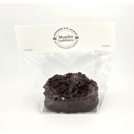 PAVE PRALINE NOISETTE CROUSTILLANTE NOIR (70 g)