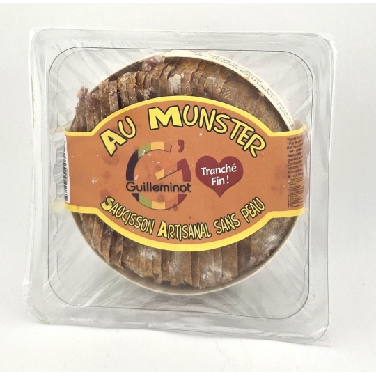 SAUCISSON SEC AU MUNSTER (170 g)
