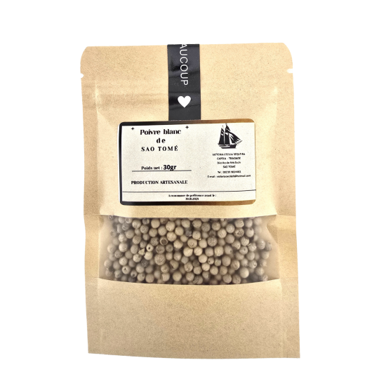 SACHET POIVRE BLANC SAO TOME (30 g)