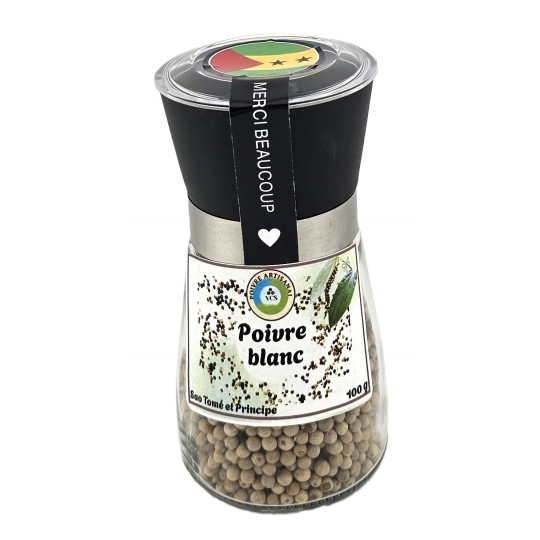 MOULIN POIVRE BLANC DE SAO TOME (100 g)