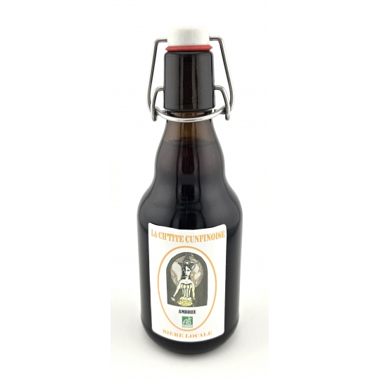 LA CH'TITE CUNFINOISE AMBREE 33 cl / 7°