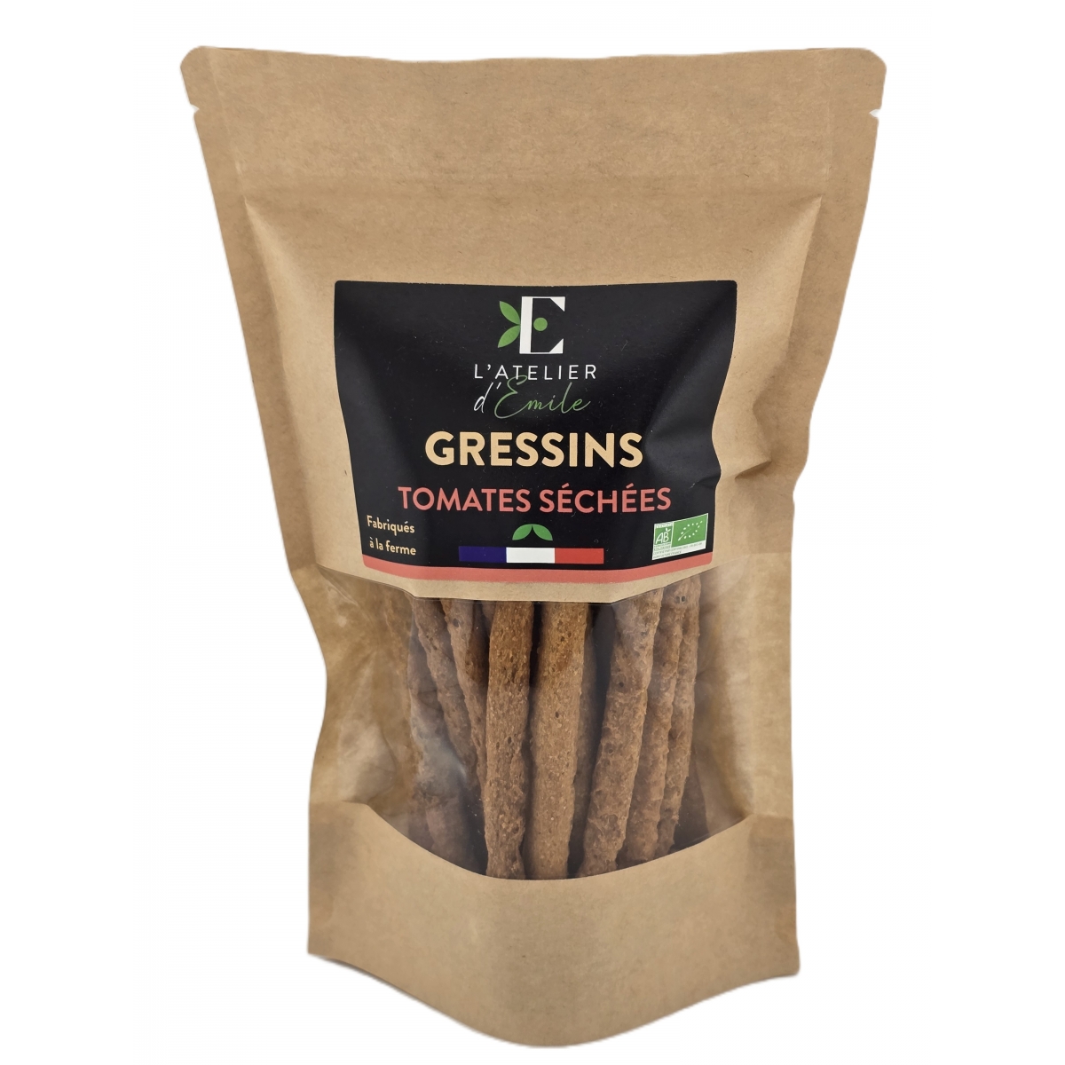 GRESSINS TOMATES SECHEES BIO (120 g)