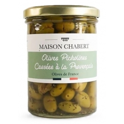 OLIVES PICHOLINES CASSEES A LA PROVENCALE (200 g)