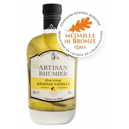 RHUM ARRANGE ARTISAN RHUMIER ANANAS VANILLE 70 cl / 30°
