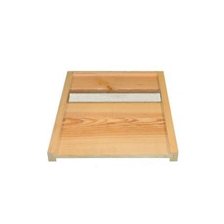 PLATEAU FOND BOIS REVERSIBLE AERATION ARRIERE DADANT 10 CADRES